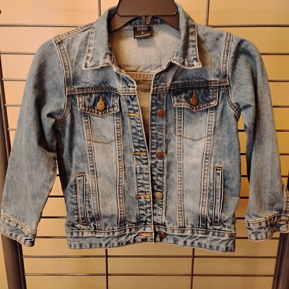LeLaLo Light Blue Kids Jean Jacket